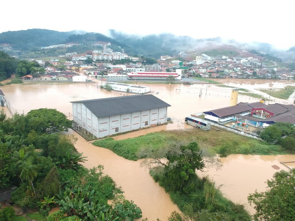 Número de ocorrências por conta das chuvas sobe para 118 em Brusque