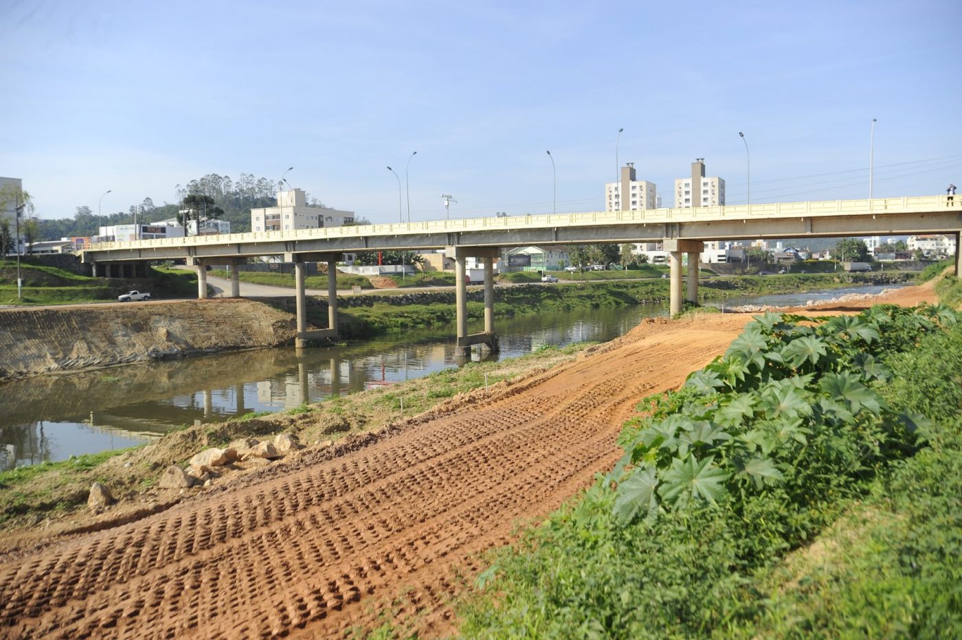 Obras da Beira Rio Margem esquerda estão dentro do cronograma previsto