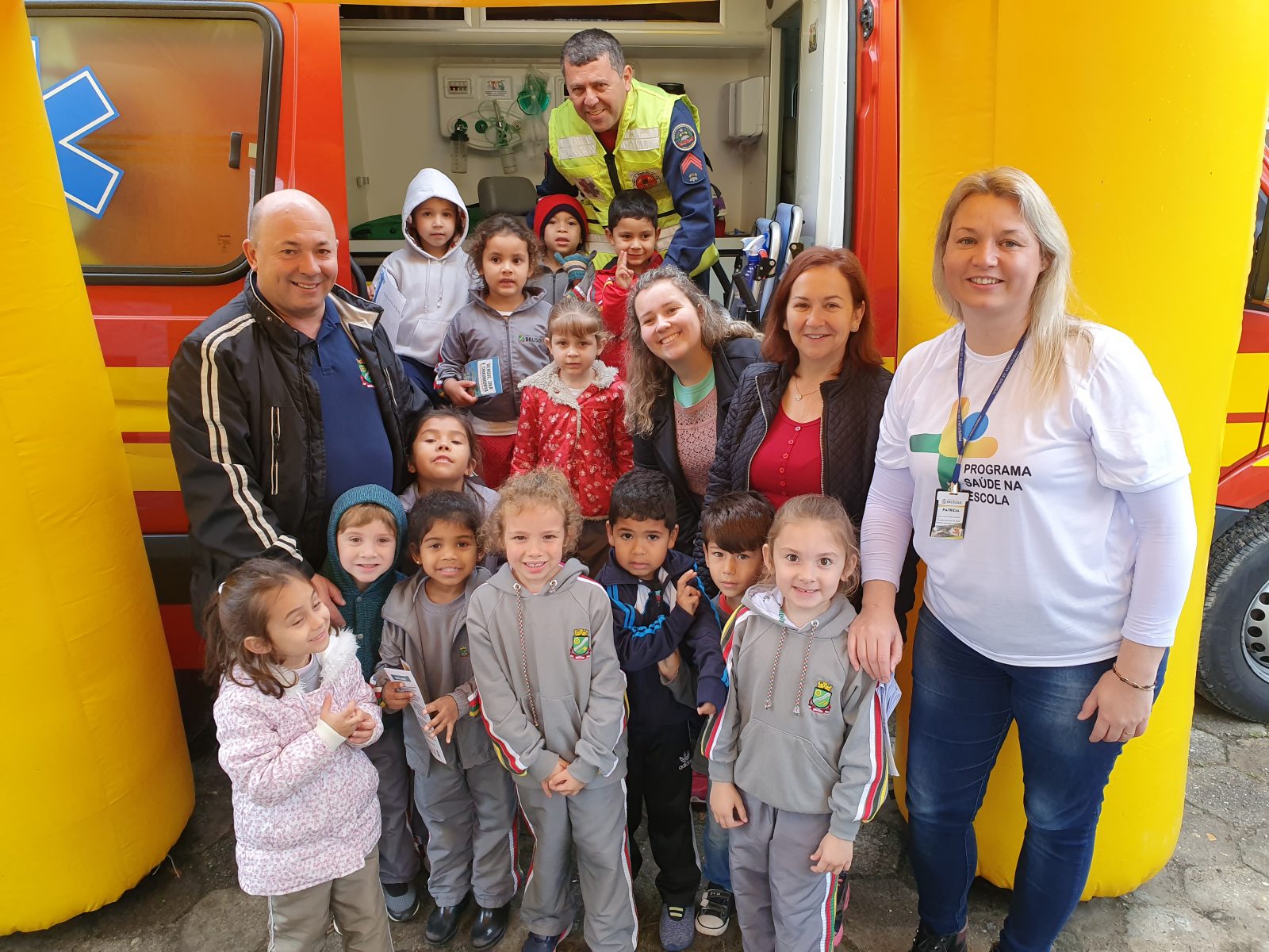 Alunos da Escola João Hassmann participam de Feira de Saúde