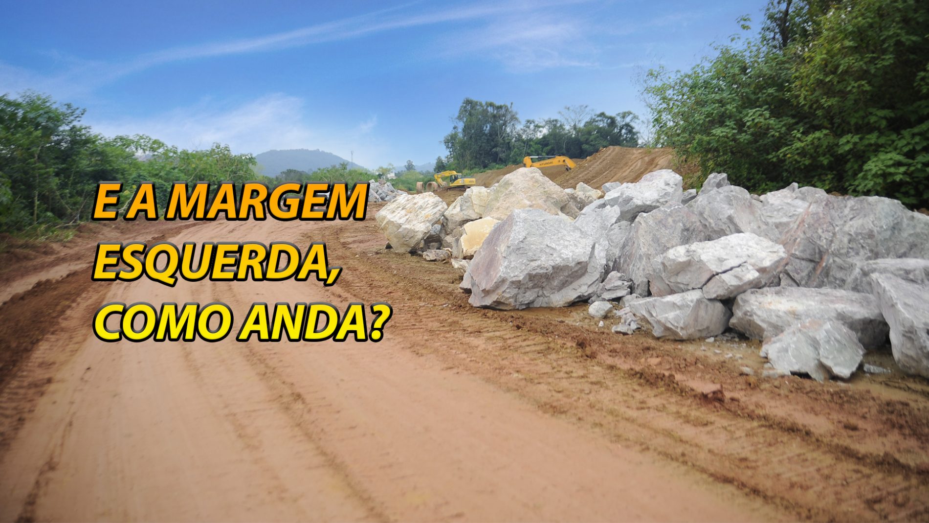 Como andam as obras da Margem Esquerda da Beira Rio? Assista!