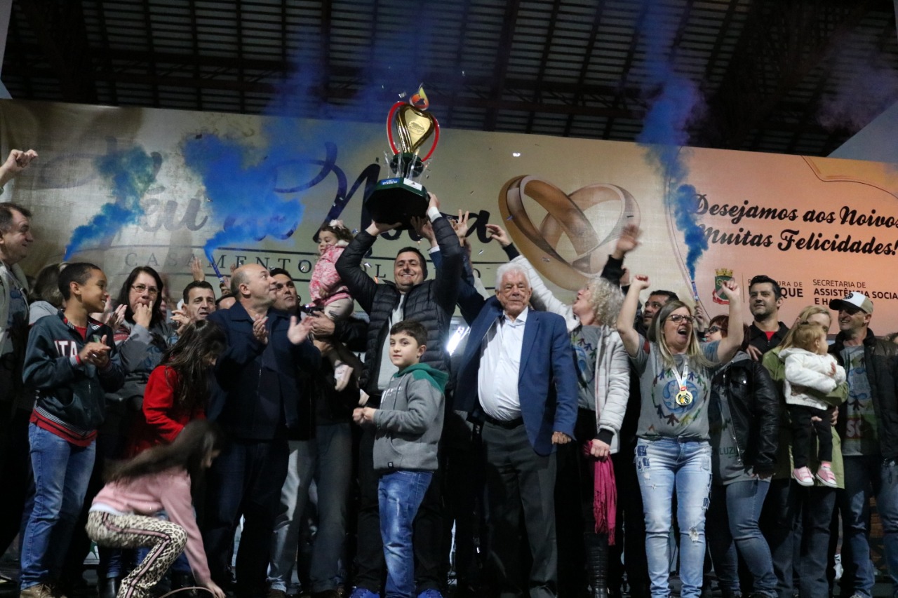 Águas Claras comemora oficialmente o bicampeonato dos Jogos Abertos Comunitários de Brusque