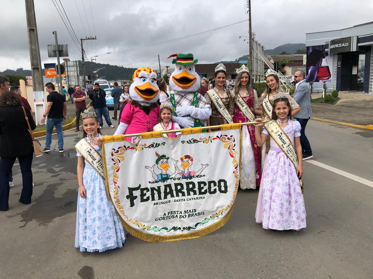 Prefeitura de Brusque divulga Fenarreco em Guaramirim (SC)