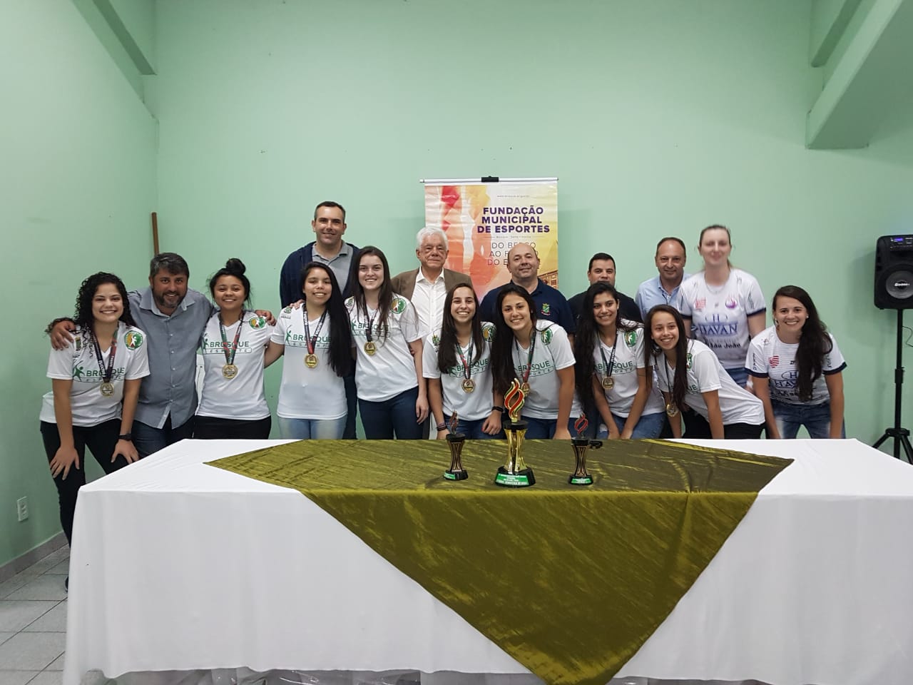 Prefeitura de Brusque promove evento de confraternização com atletas que representaram a cidade nos Joguinhos Abertos