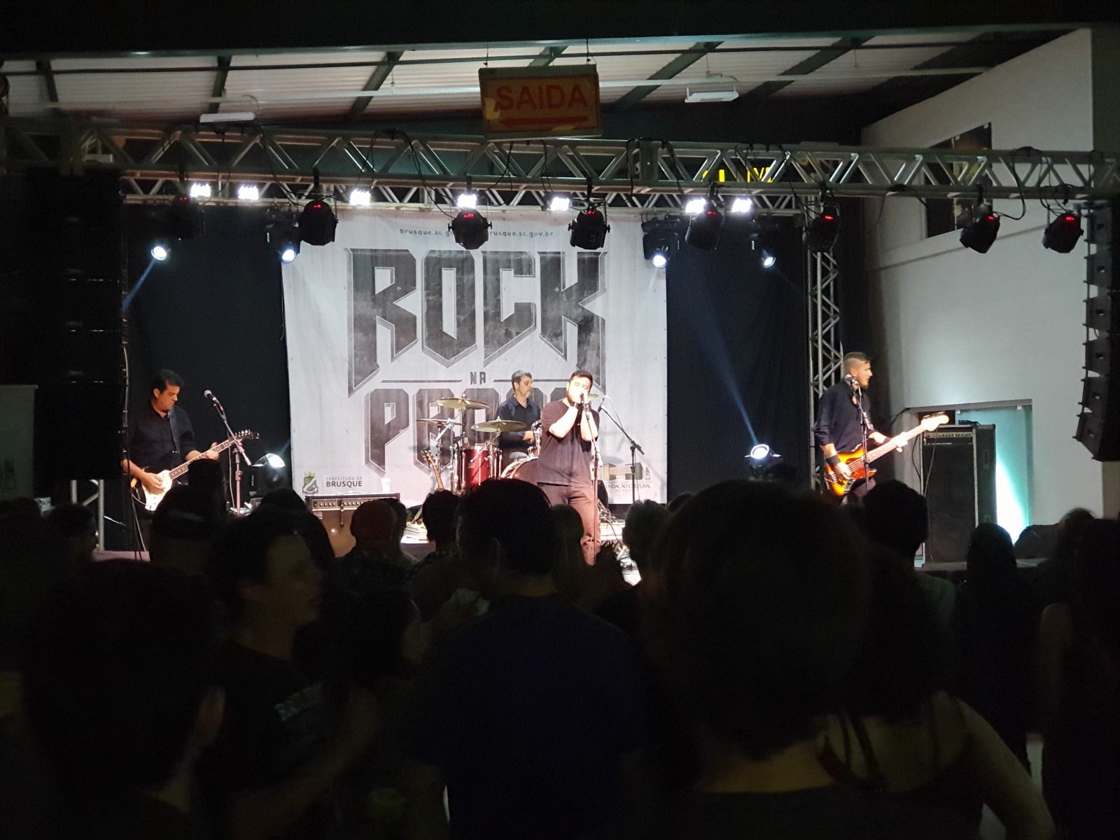 Rock na Praça 2019 é sucesso de público e presença de bandas consagradas no cenário regional e catarinense