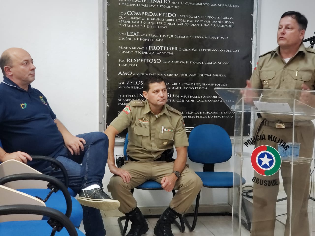 Convênio firmado com Prefeitura de Brusque possibilita aquisição de armas de grosso calibre para Polícia Militar