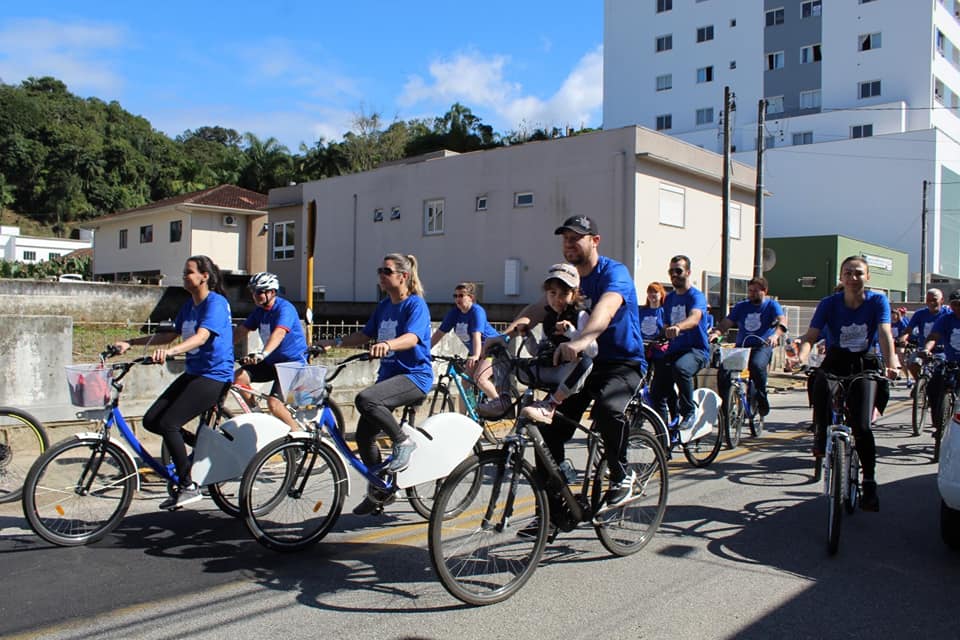 Passeio Ciclístico da GTB reúne cerca de 300 pessoas no fim de semana