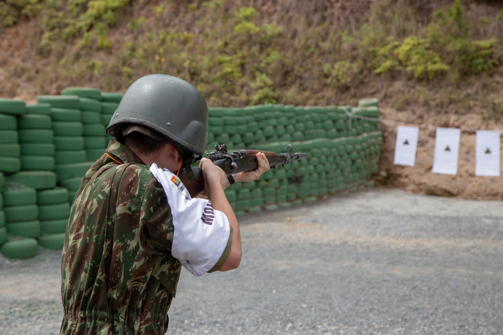 TG realiza instrução básica de tiro em Blumenau