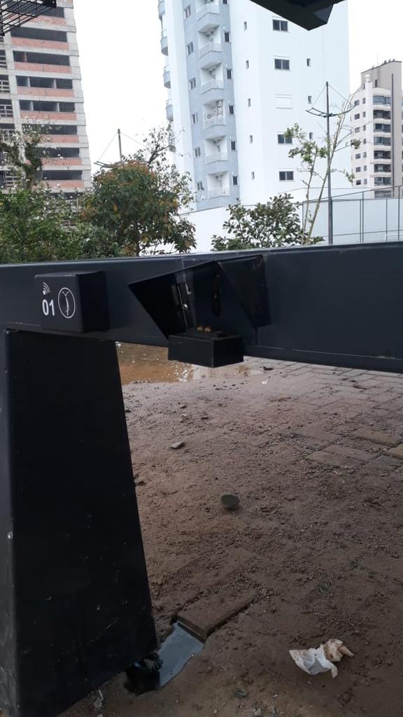 Estação BBike da Praça Sesquicentenária é vandalizada antes mesmo de inauguração