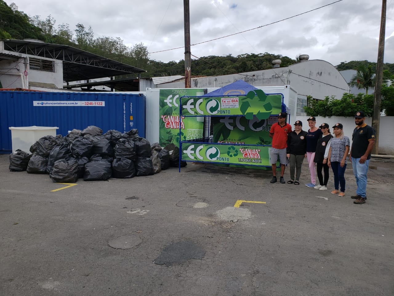 88500 copos descartáveis são retirados do meio ambiente durante 34ª Fenarreco