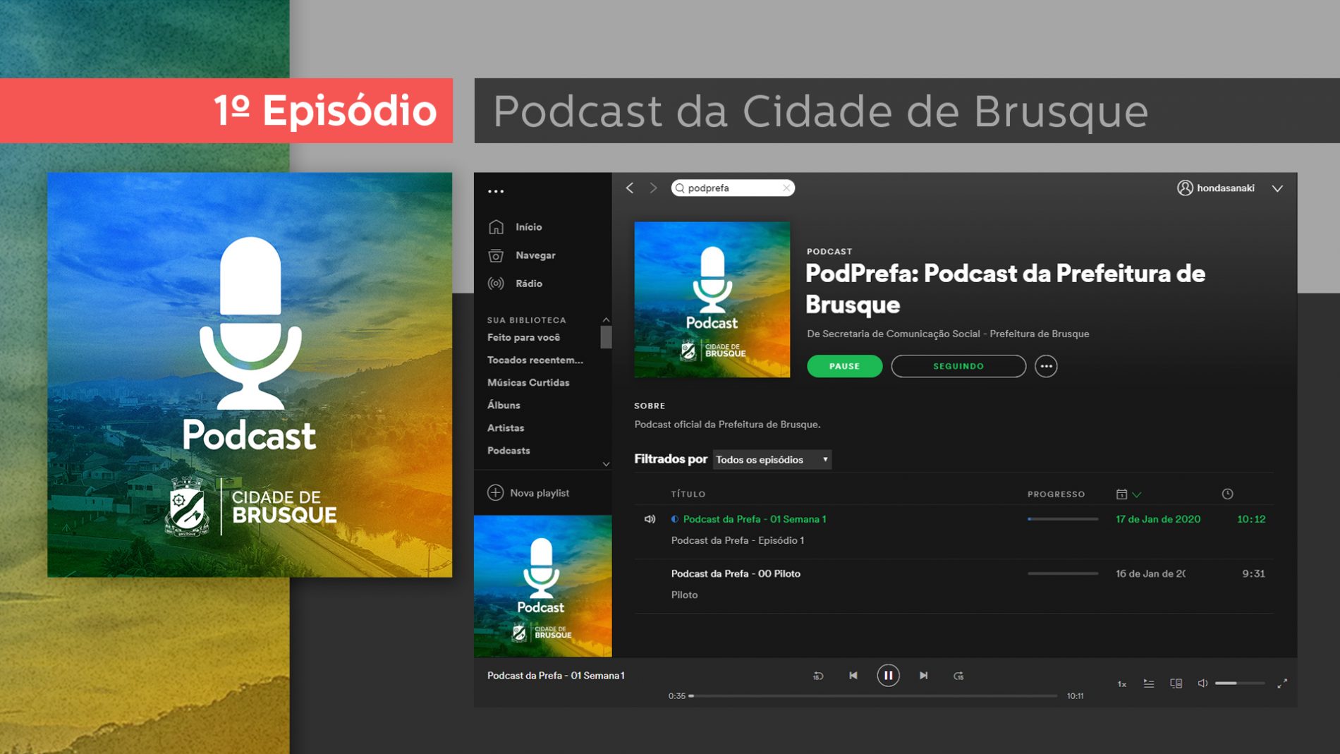 Episódio I do Podcast da Prefa já está no ar