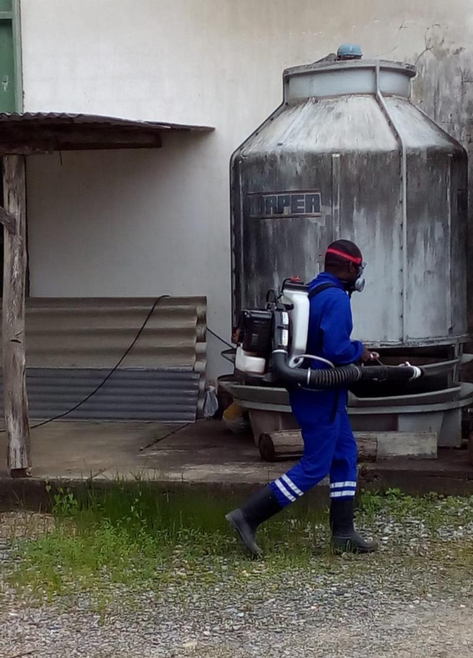 Com caso de dengue confirmado, bairro Nova Brasília receberá trabalho de bloqueio de transmissão, com uso de inseticida