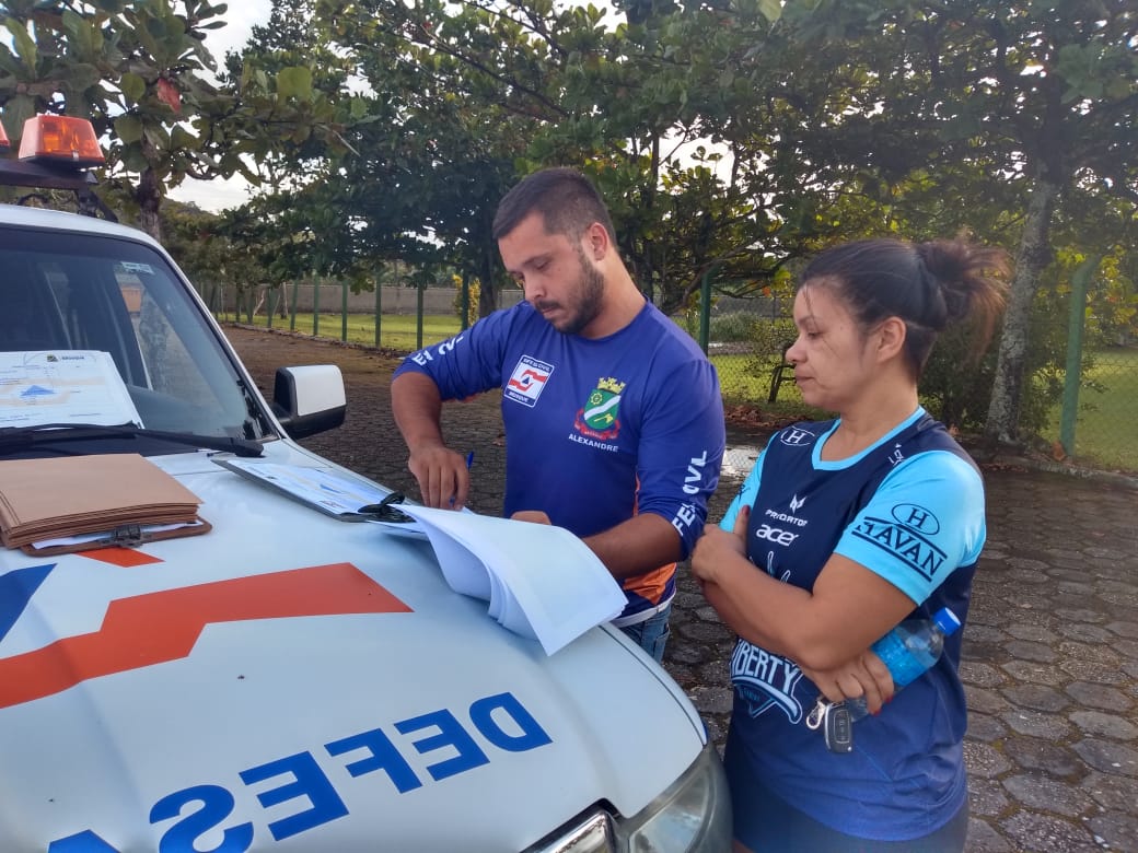 Defesa Civil realiza Teste de Aptidão Física com candidatos do curso de voluntários