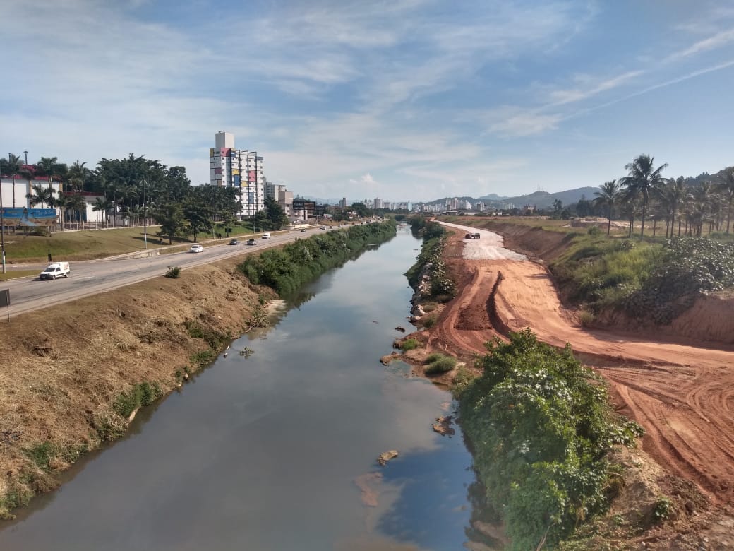 Obra da Beira Rio Margem Esquerda avança em oito frentes de trabalho