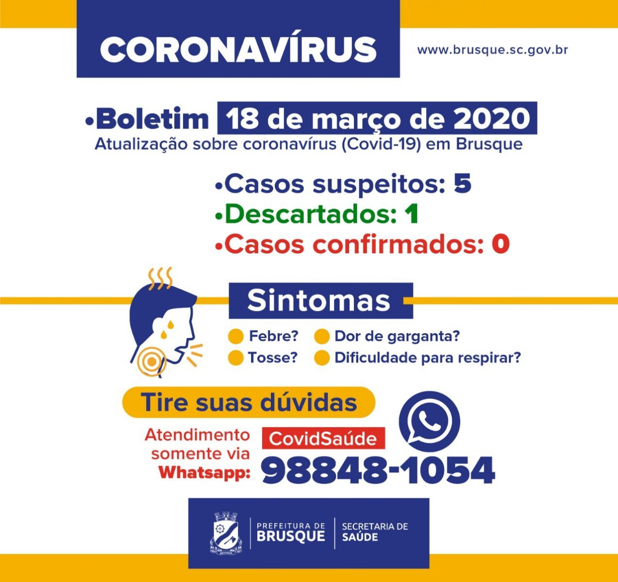 Infectologista esclarece dúvidas sobre coronavírus em webconferência