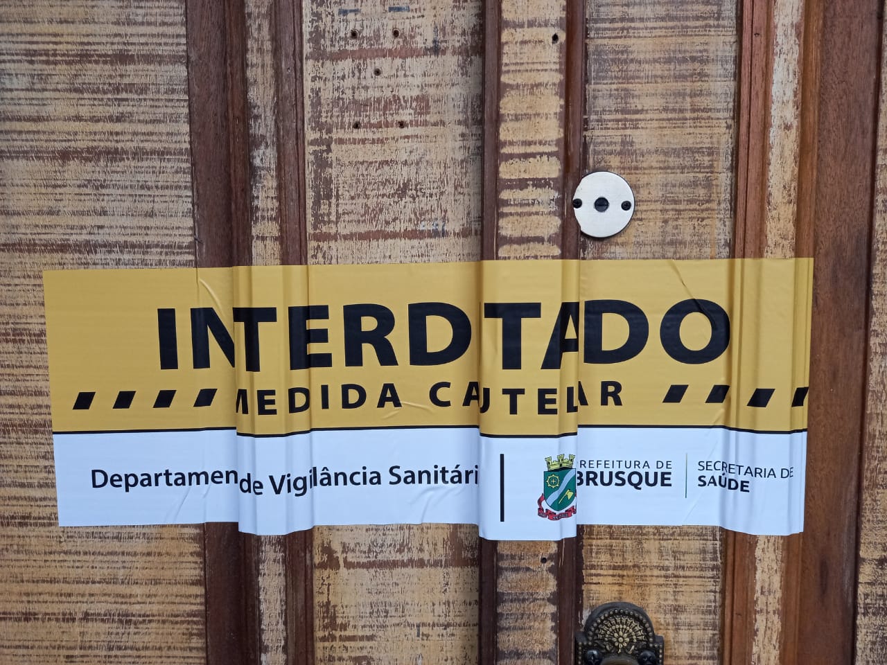 Covid-19: Prefeitura interdita estabelecimento por sete dias