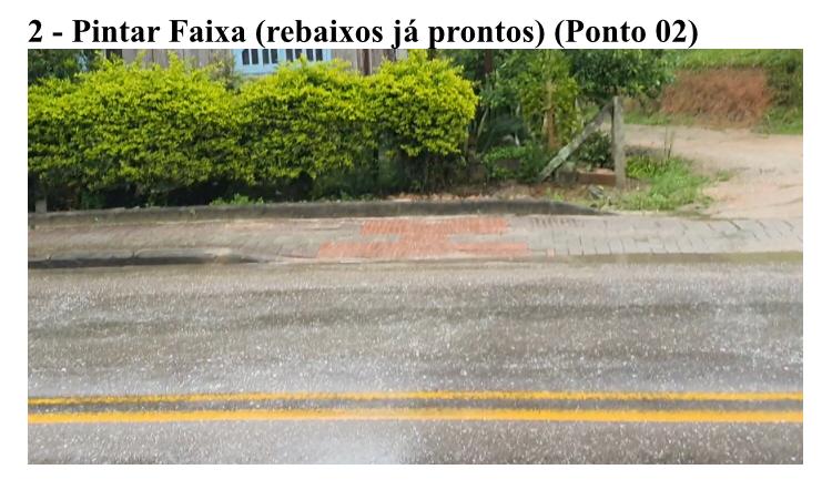 Faixas de pedestre serão pintadas na rua São Pedro