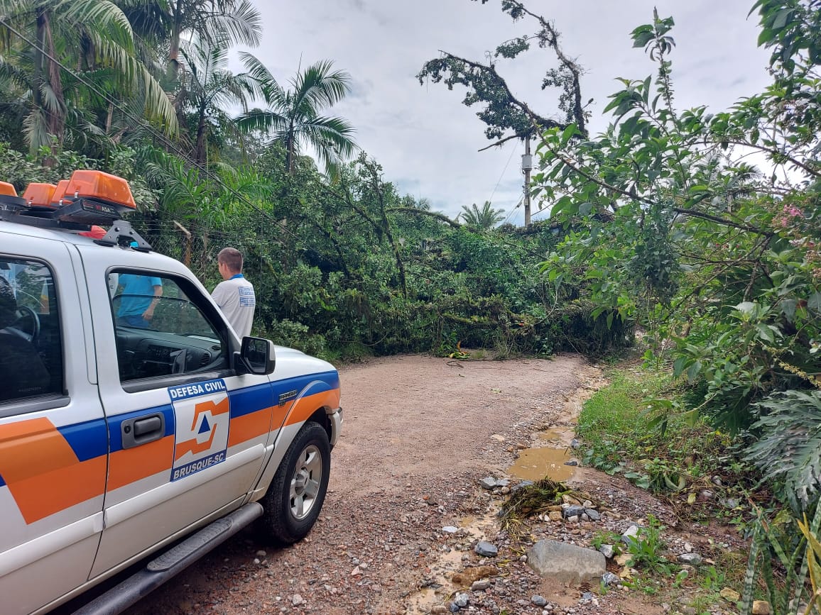 Defesa Civil não registra grandes incidentes de madrugada