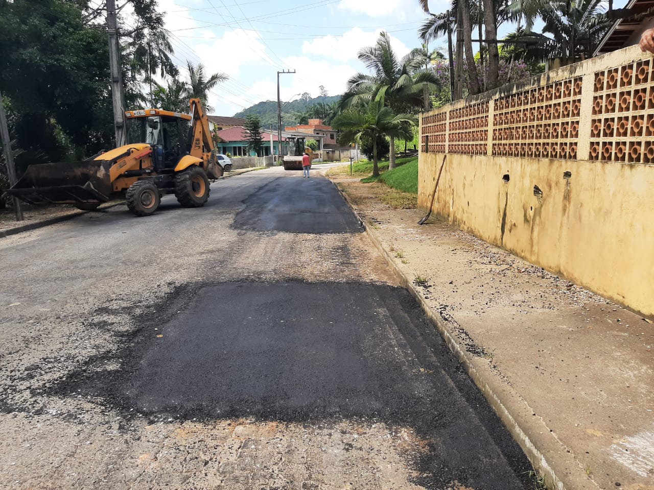 Secretaria de Obras tem diversas frentes de trabalho em continuidade as ações após as chuvas