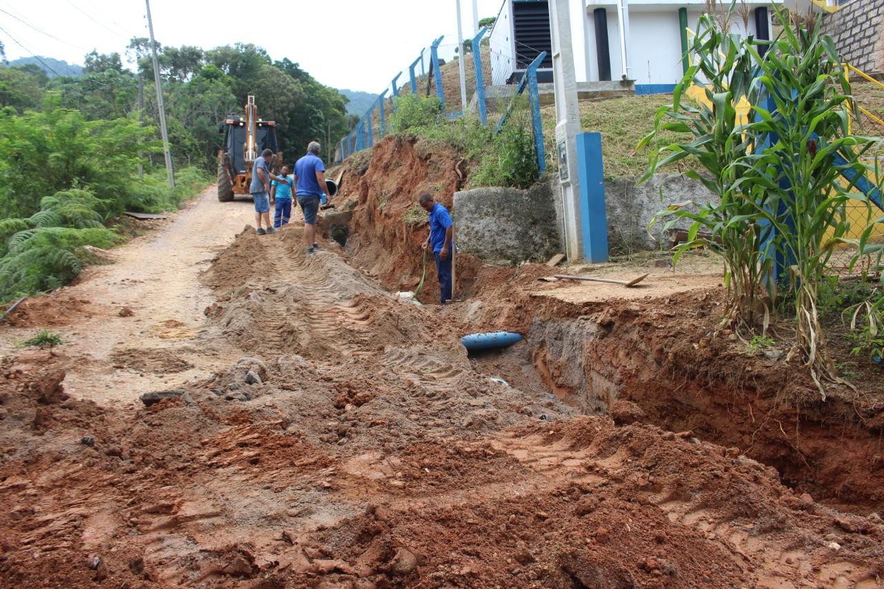 Em parceria com o Obras, Samae realiza obra de drenagem no Santa Luzia