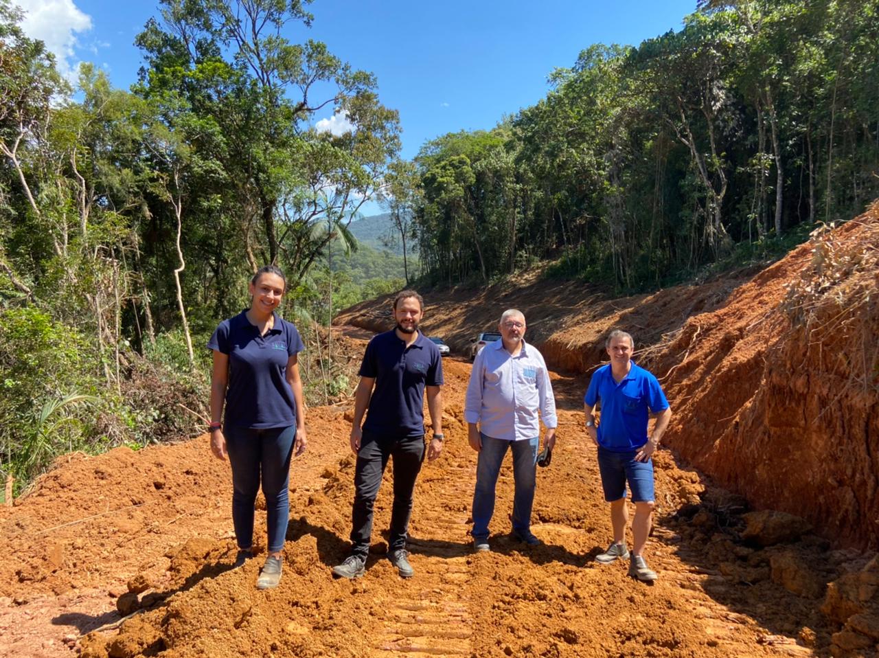 Terraplanagem do terreno da ETA Cristalina atinge ritmo acelerado