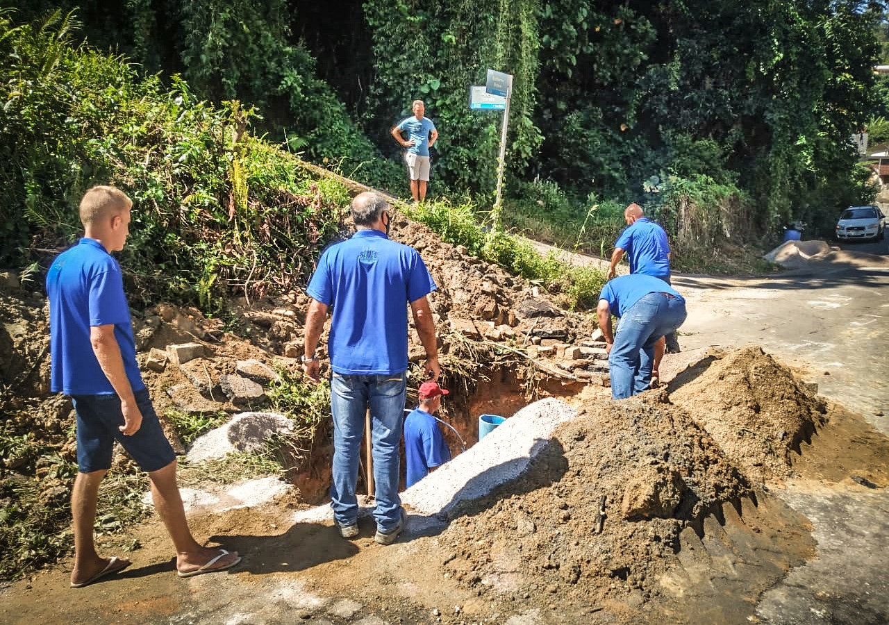 Samae dá início a obras para melhorar abastecimento na Maximiliano Barowsky