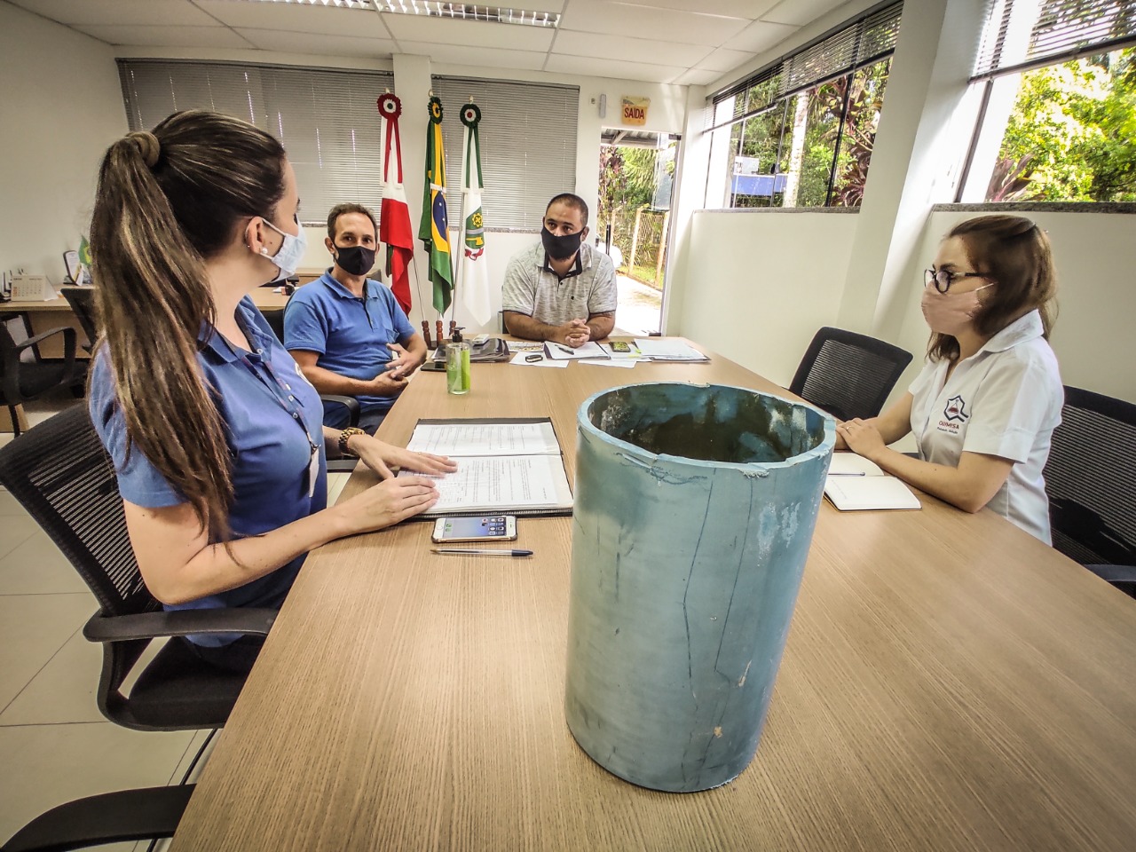 Samae discute novas tecnologias para amenizar ocorrências de água turva