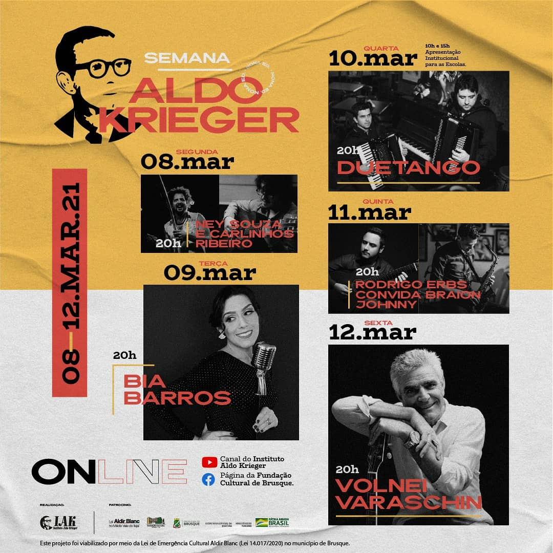 9ª Semana Aldo Krieger inicia segunda-feira (8)