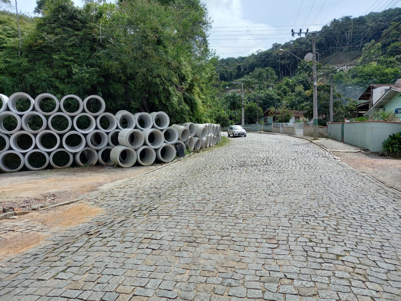 Rua Guilherme Steffen ganha obra de drenagem e terá a via fechada nesta segunda (22)