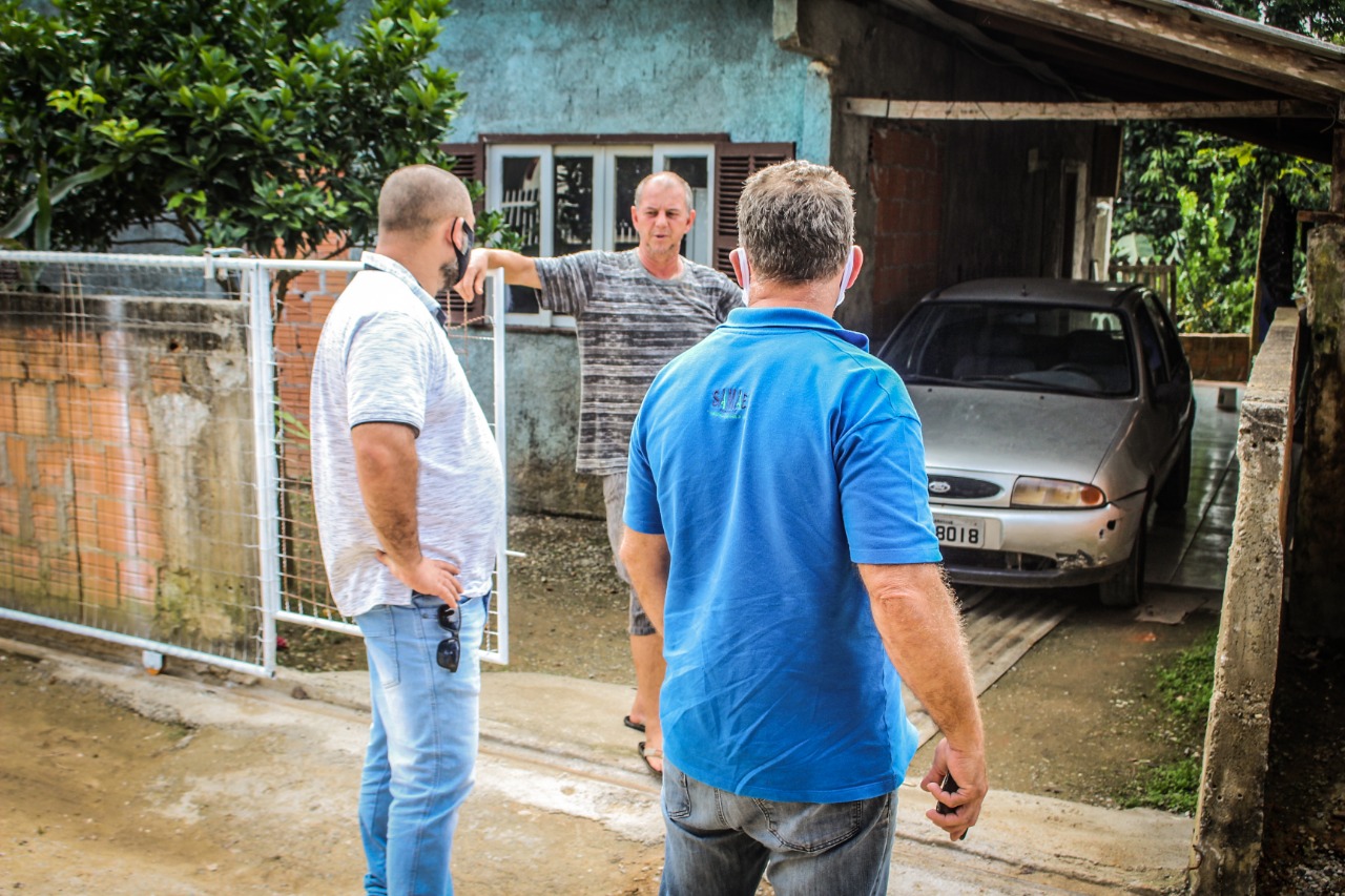 Samae estuda melhorias para AZ 04, uma das ruas mais altas de Brusque