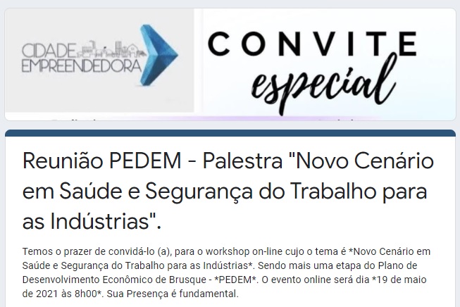 Workshop aborda Segurança do Trabalho para Indústrias