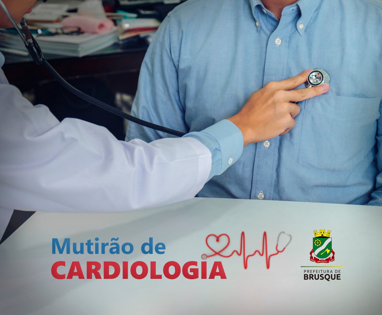 Mutirão vai zerar a demanda atual por consultas de cardiologia em Brusque