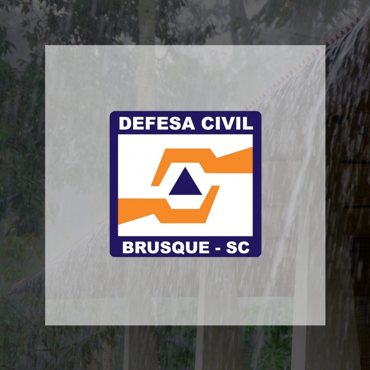 Defesa Civil alerta para possível ocorrência de chuva intensa