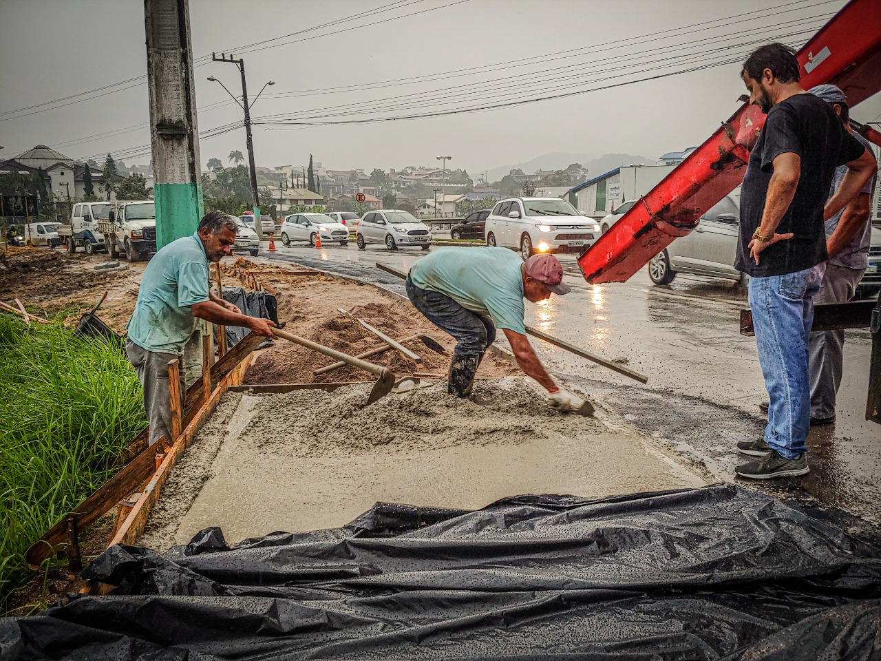 Mesmo com chuva, Samae dá seguimento na sua expansão de rede