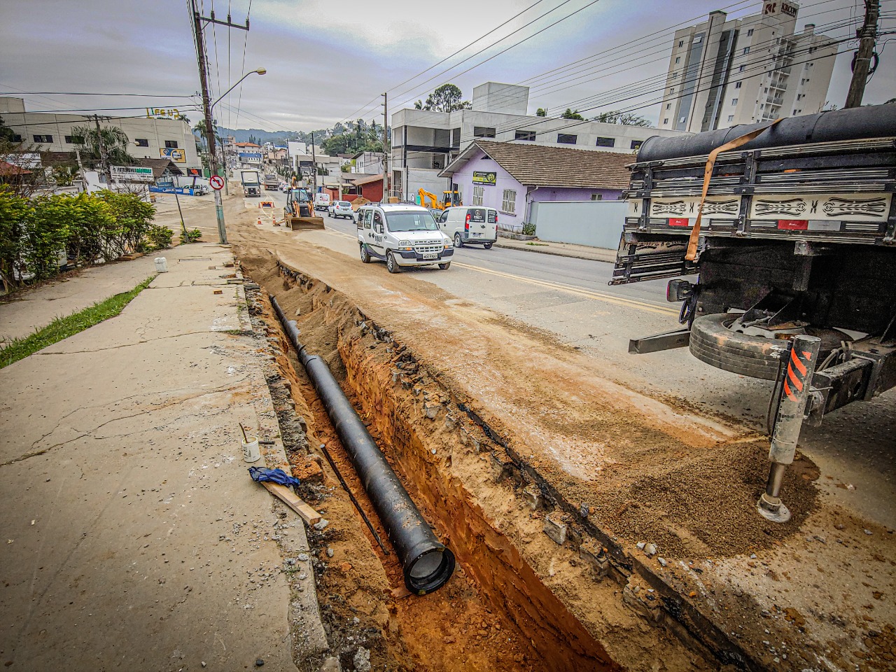 Expansão de rede do Samae alcança importante etapa