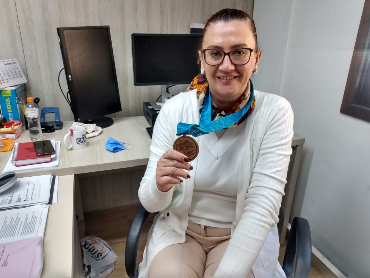Olimpíadas: Servidora da Prefeitura de Brusque relembra participação olímpica