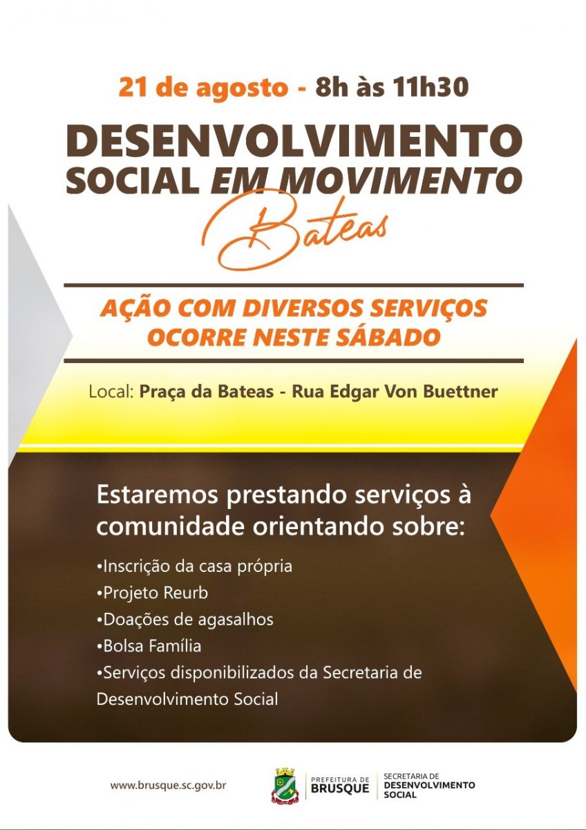 Bateas recebe Desenvolvimento Social em Movimento