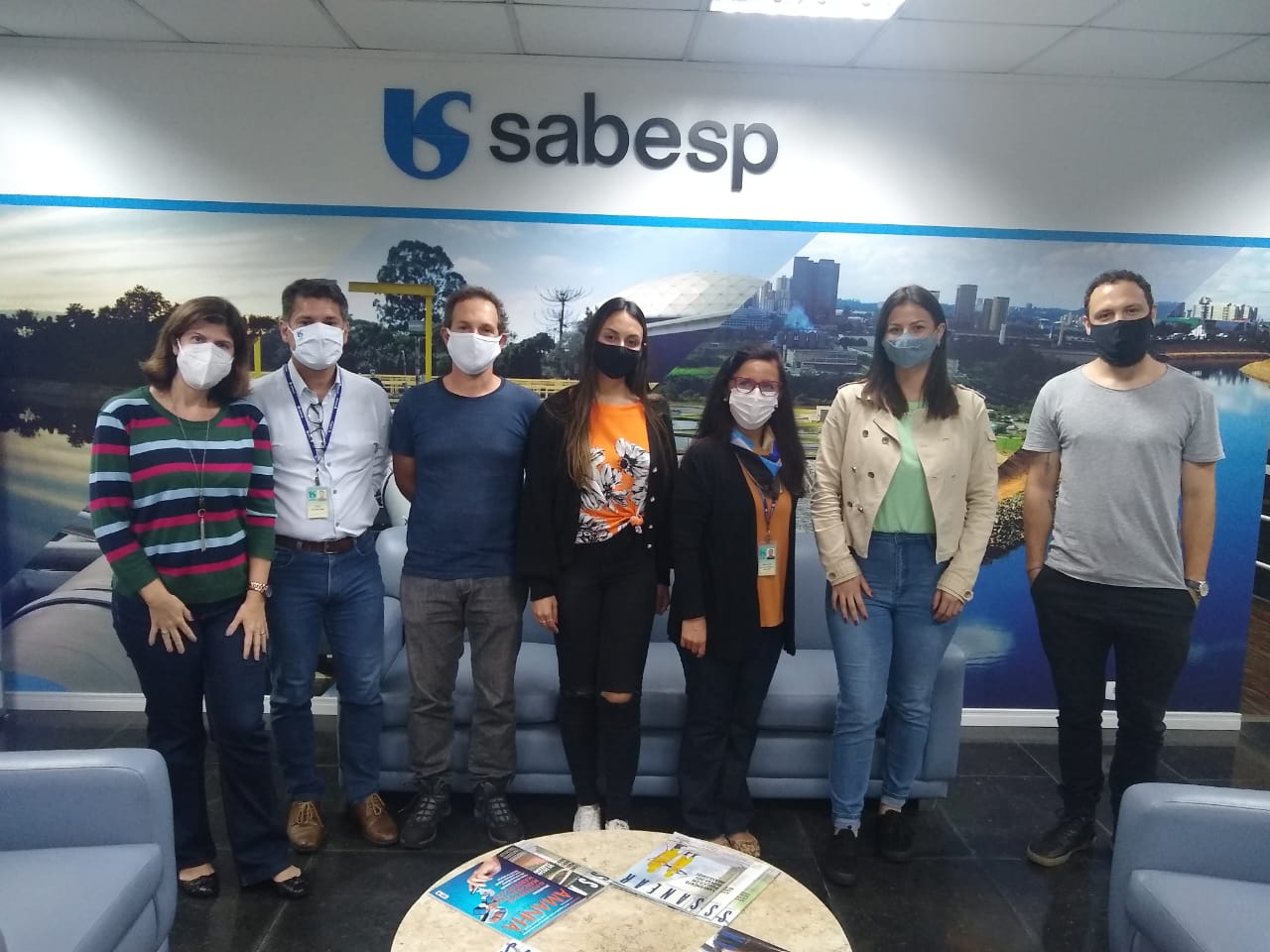 Comitiva do Samae faz visitas técnicas na maior empresa de saneamento do país