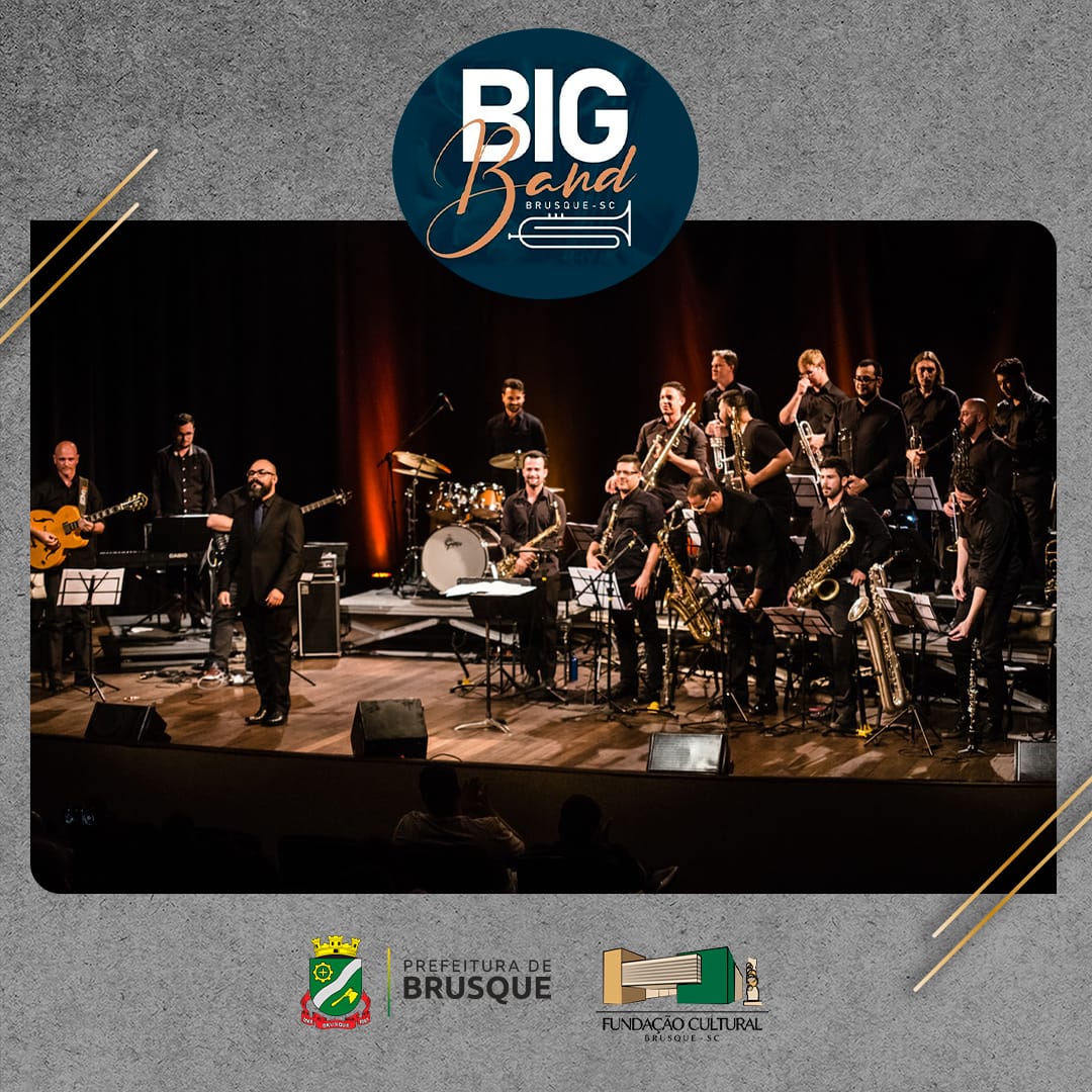 Fundação Cultural lança edital para seleção de músicos da Big Band Brusque