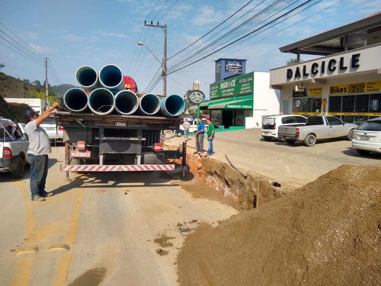 Expansão de rede do Samae Brusque já está 70% concluída