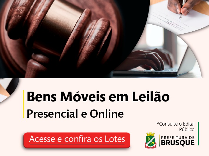 Prefeitura realiza leilão de bens móveis