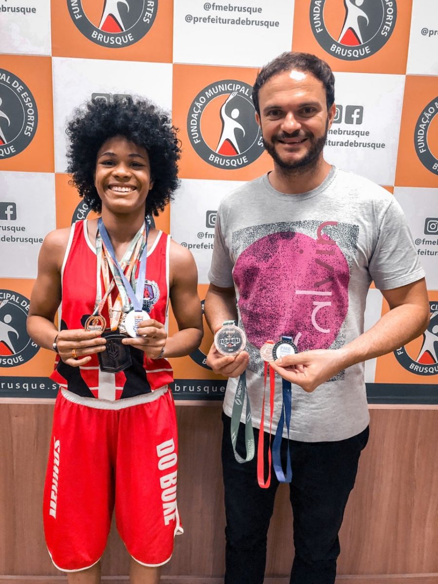 Atleta Brusquense é selecionada para representar Santa Catarina no Campeonato Brasileiro de Boxe