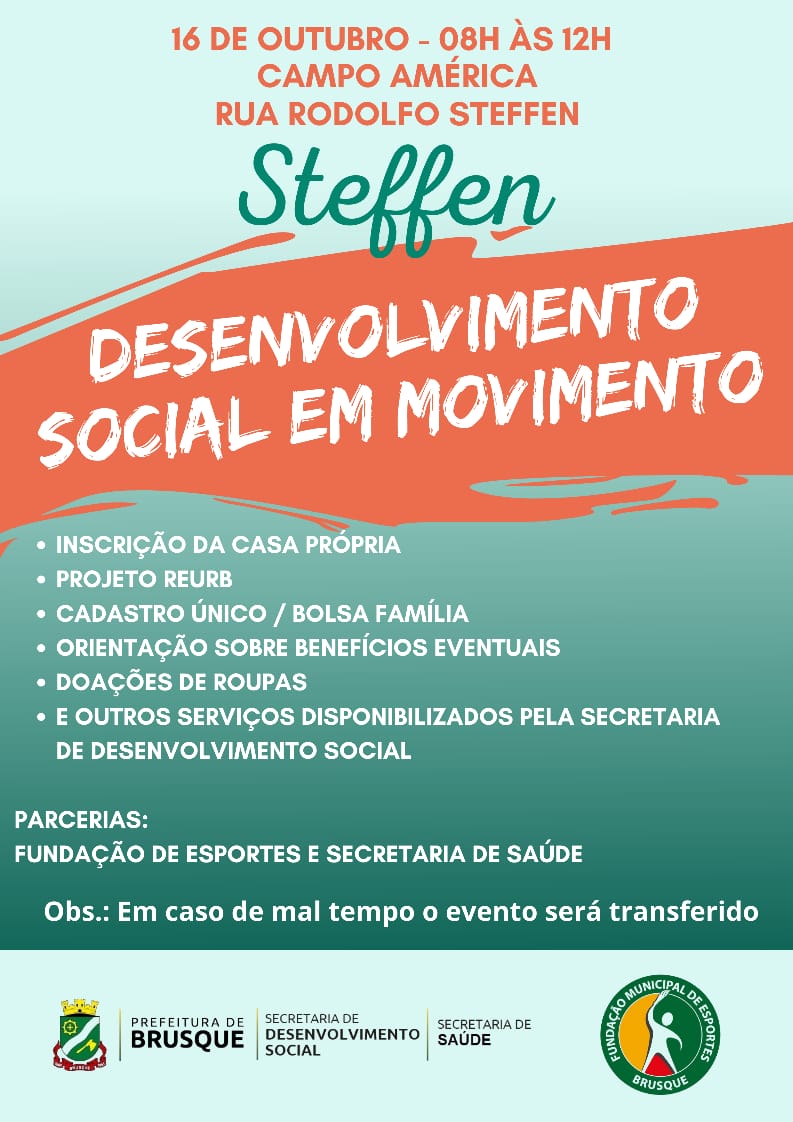 Steffen recebe Desenvolvimento Social em Movimento