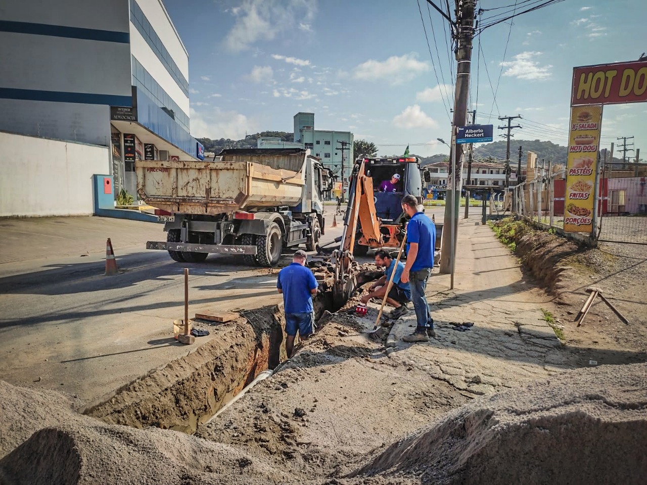 Steffen: Samae realiza última fase de obras para melhorar problema histórico