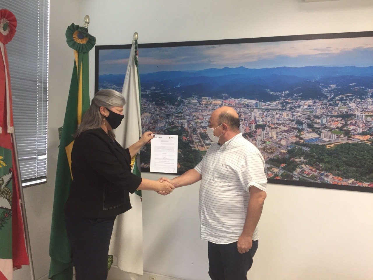 Prefeitura firma contrato de prestação de serviço para Unifebe realizar a revisão do Plano Diretor Municipal