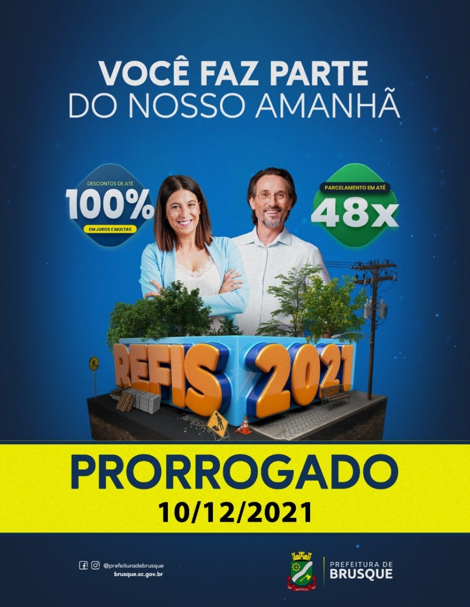 Refis 2021 é prorrogado até o dia 10 de dezembro