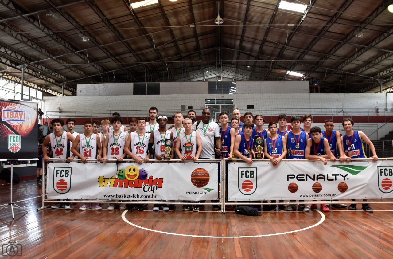 SER Brusque é vice-campeã de campeonato sub-15 de basquete