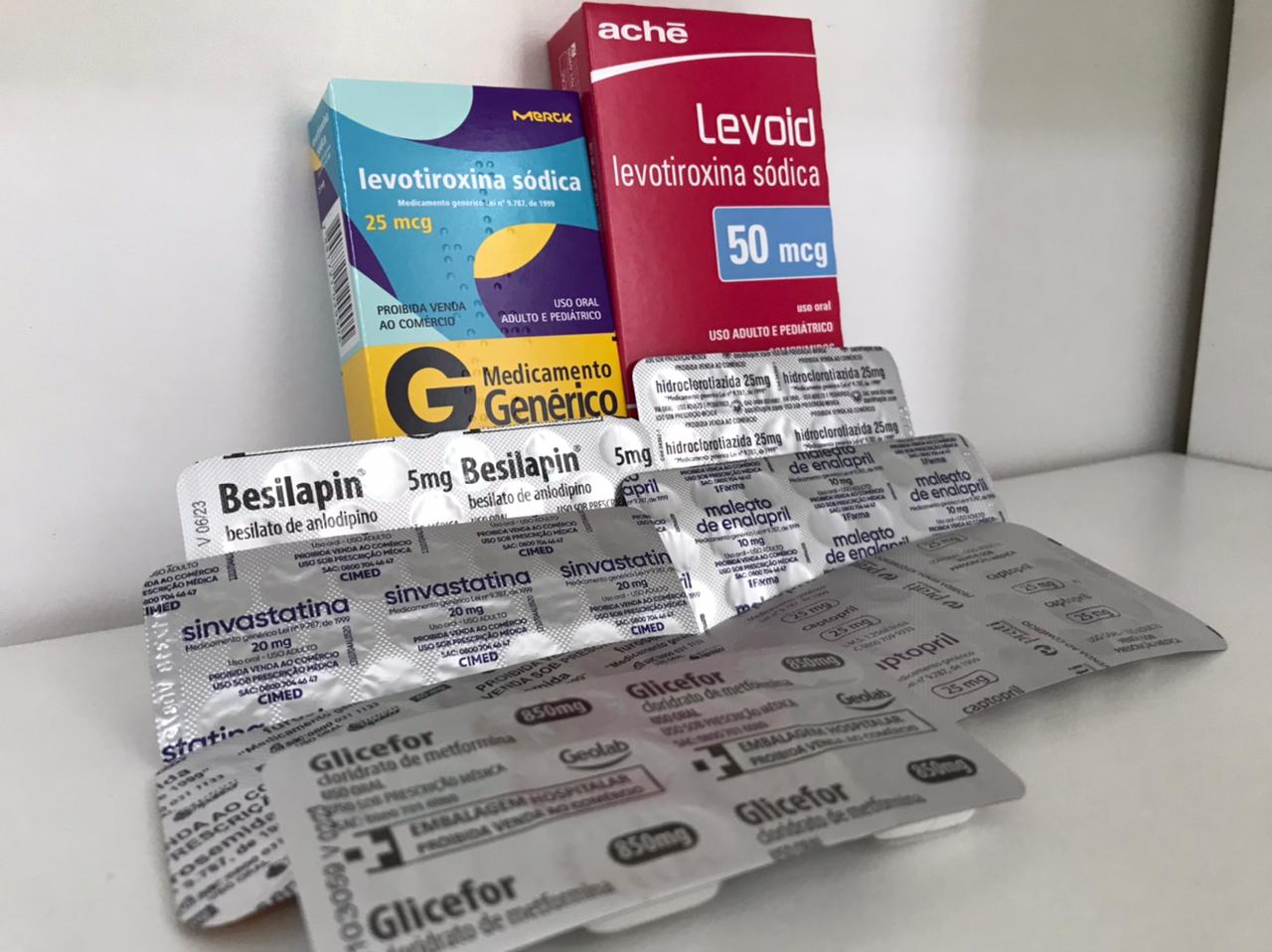 Secretaria de Saúde descentraliza a entrega de medicamentos para idosos com receitas da rede privada