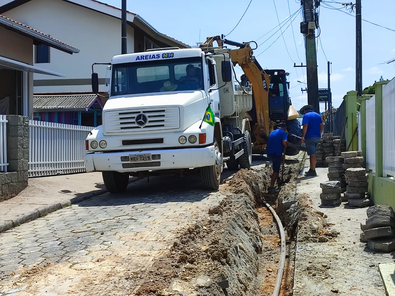 Samae inicia melhorias de rede no Steffen