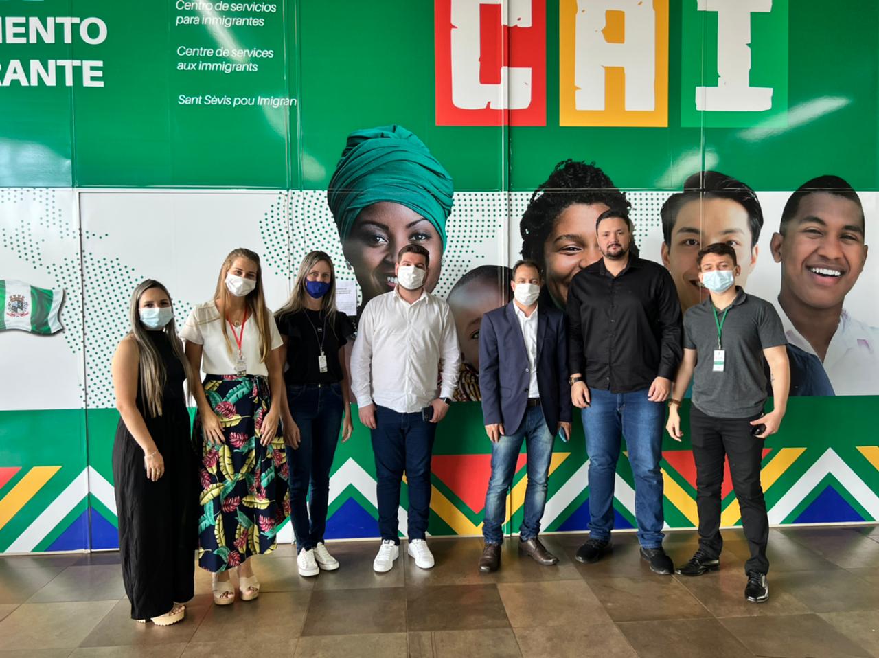 Secretário de Desenvolvimento Social visita Centro de Referência de Atendimento ao Imigrante de Chapecó (CRAI)