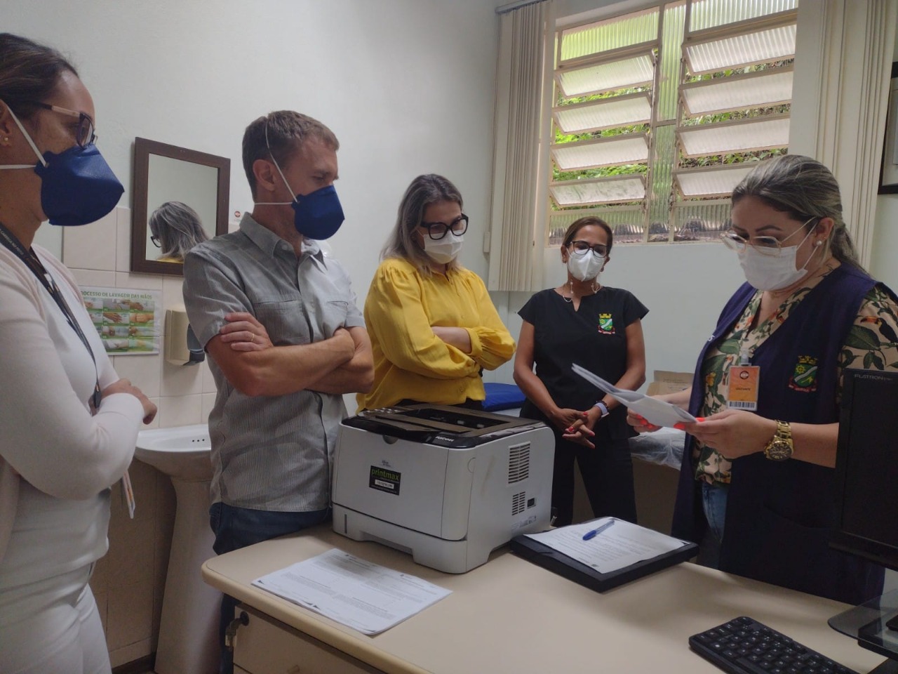 Vigilância em Saúde inicia capacitação para testagem de Covid-19 nas empresas